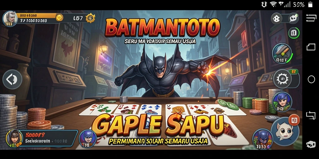 Tampilan gameplay BATMANTOTO yang seru dan menghibur.