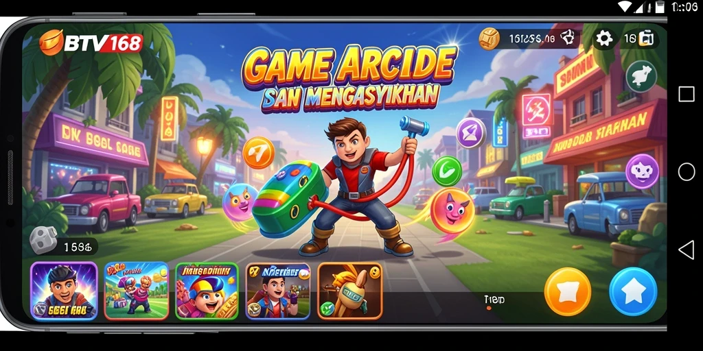 Tampilan gameplay seru dari BTV168 yang memikat.
