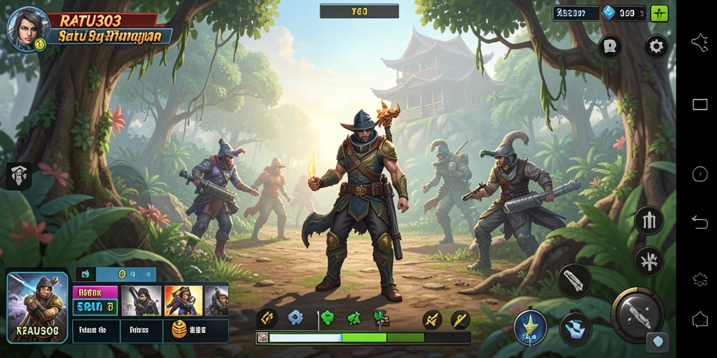 Screenshot gameplay <strong>RATU303</strong> yang menunjukkan aksi mendebarkan saat menjelajahi dunia.