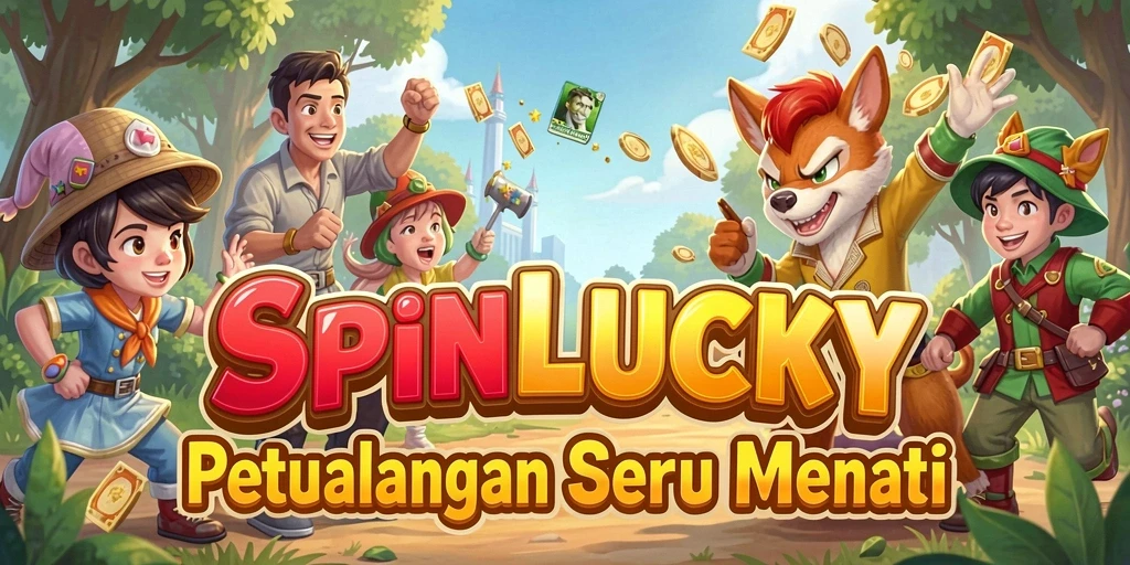 Tangkapan layar gameplay SPINLUCKY yang menampilkan momen seru dalam petualangan.