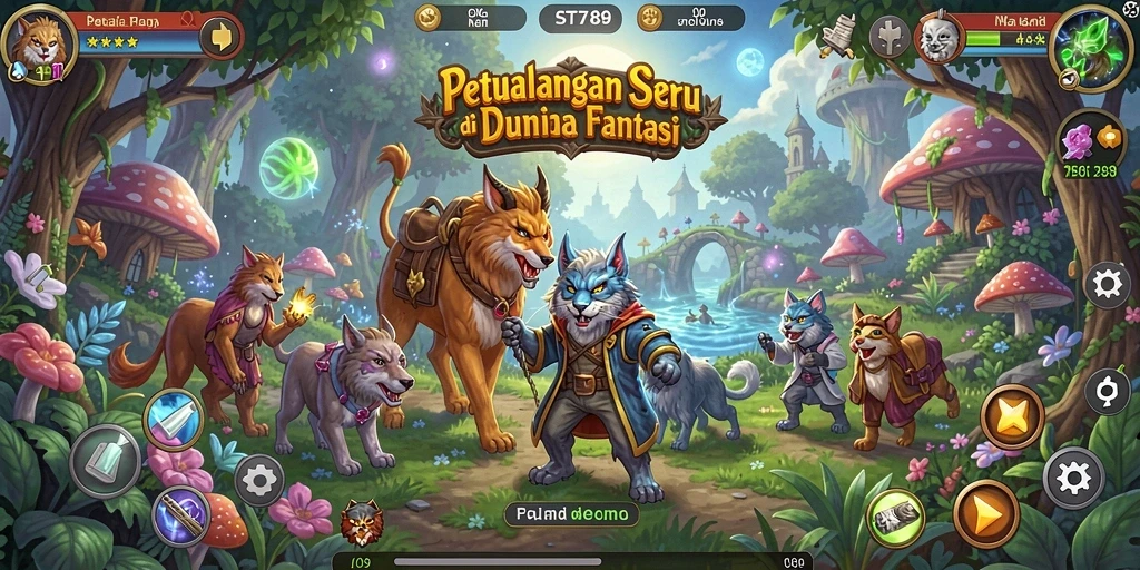 Screenshot ST789 menunjukkan gameplay petualangan yang seru dan menantang.