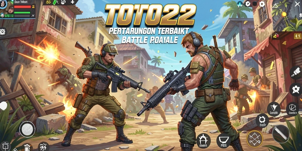 Gameplay menarik dalam TOTO22, pertarungan intens di medan perang.